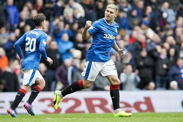 Martyn Waghorn's Stunning Goal: Electrifying Ibrox Crowd in Rangers Premiership Triumph