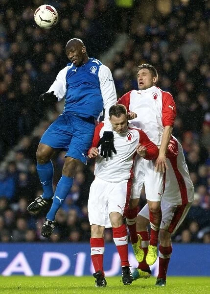 Marvin Andrews Soaring at Ibrox: A Tribute to Rangers 2003 Scottish Cup Champions - Fernando Ricksen Match vs All Stars