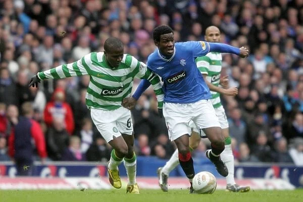 Maurice Edu Scores the Thrilling Winner for Rangers Against Celtic in the Clydesdale Bank Premier League