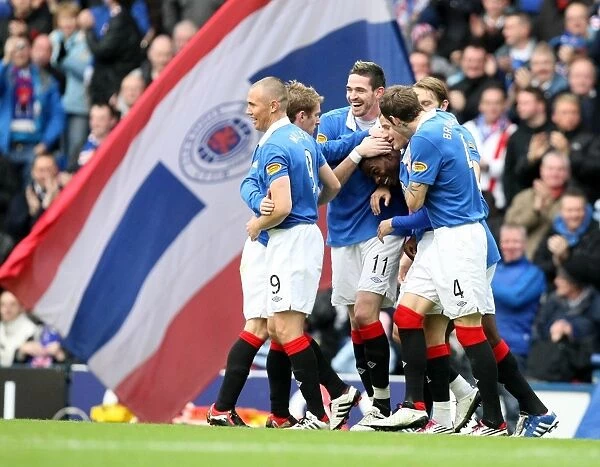 Maurice Edu's Thrilling Goal: Rangers vs Inverness Caley Thistle, Clydesdale Bank Scottish Premier League, Ibrox Stadium