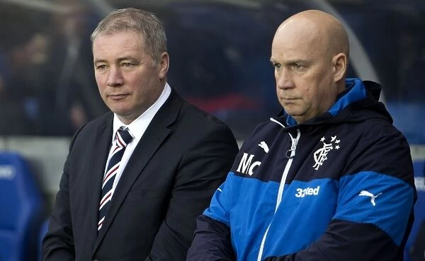 McCoist and McDowall at Ibrox: Rangers Championship Duo