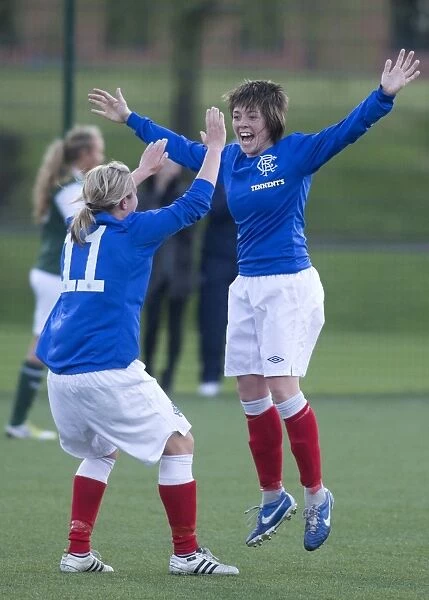 Megan Sneddon Scores the Winning Goal: Rangers Ladies Defeat Hibernian Ladies in Scottish Women's Premier League