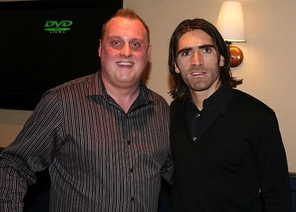 A Memorable Evening with Pedro Mendes at Rangers Charity Race Night, Ibrox 2008