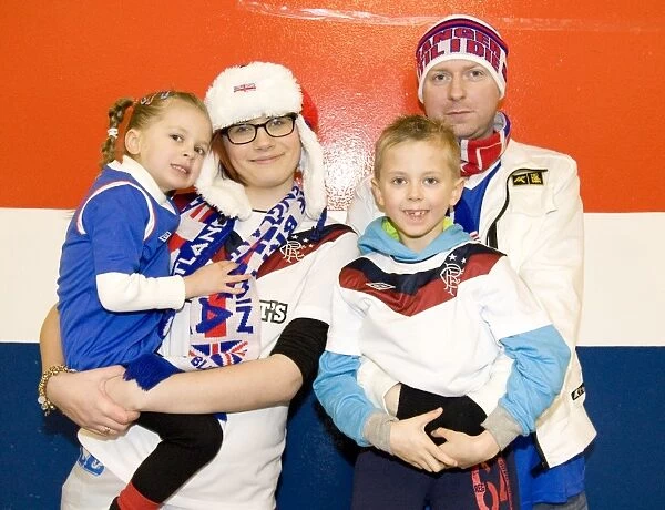 A Memorable Family Day at Ibrox: Rangers vs. Kilmarnock in the Broomloan Stand