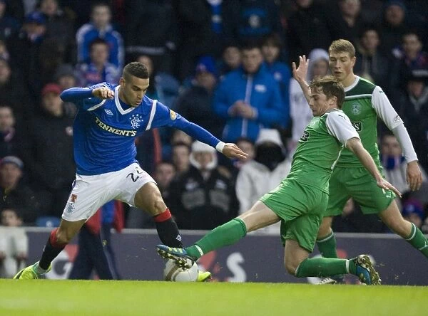 Mervan Celik's Debut: Rangers 4-0 Victory Over Hibernian at Ibrox Stadium - Clydesdale Bank Scottish Premier League