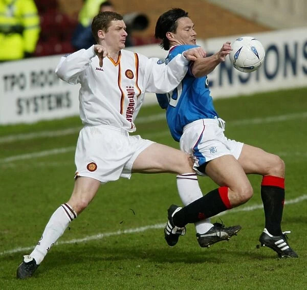 Michael Mols Thrilling Winning Goal for Rangers Against Motherwell (April 4, 2004)