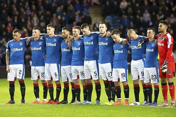 A Moment of Silence for Billy Ritchie: Scottish Cup Champions Remember at Ibrox Stadium