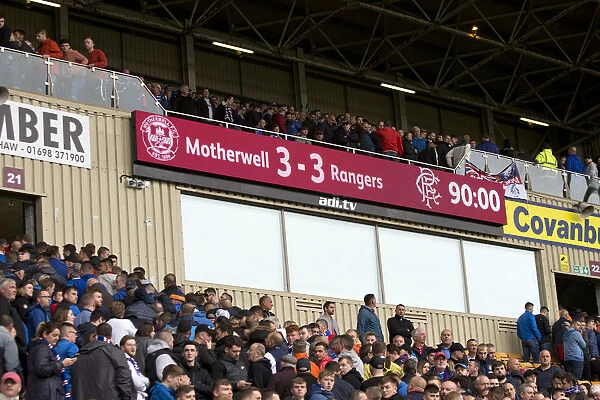 Motherwell vs Rangers: Fir Park - Ladbrokes Premiership - Full-Time Scores: Rangers Victory