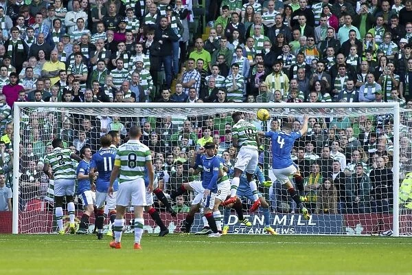 Moussa Dembele Scores First Goal for Celtic Against Rangers in the Ladbrokes Premiership at Celtic Park