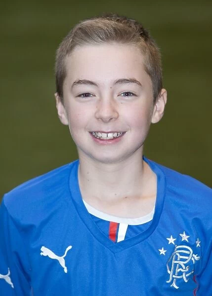 Murray Park: Shining Stars - Rangers U10s and U14s with Scottish Cup Champion Jordan O'Donnell