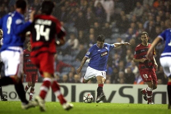Nacho Novo's Unforgettable Goal: Rangers 1-4 Sevilla in the UEFA Champions League at Ibrox Stadium