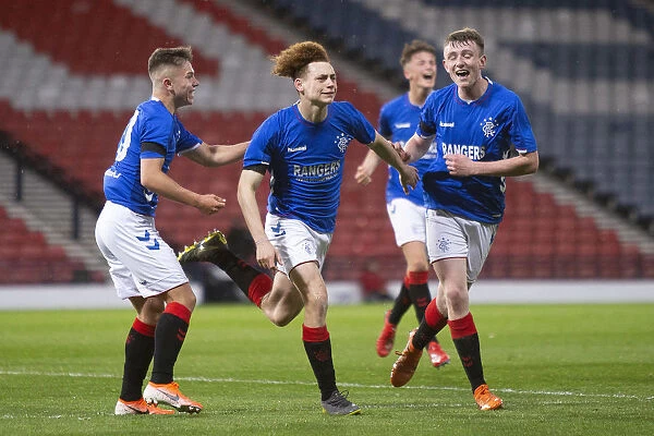 Nathan Young-Coombes Scores the Thrilling Winning Goal for Rangers in the 2003 Scottish FA Youth Cup Final at Hampden Park