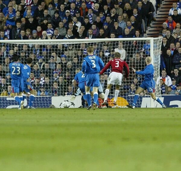 Neville's Strike: Rangers 0-1 Manchester United (22 / 10 / 03)