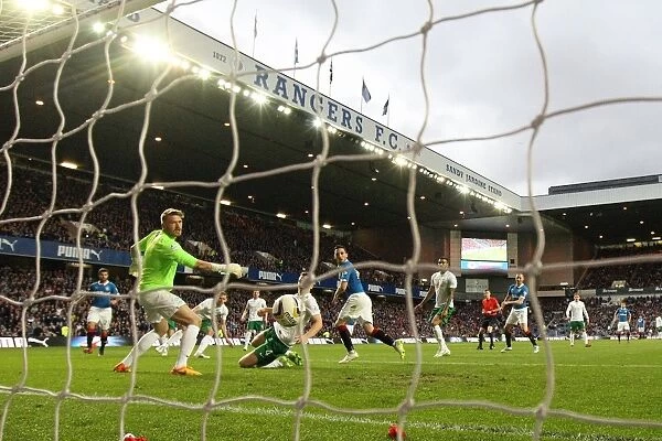 Nicky Clark Scores Dramatic Goal in Scottish Premiership Play-Off Semi-Final at Ibrox Stadium