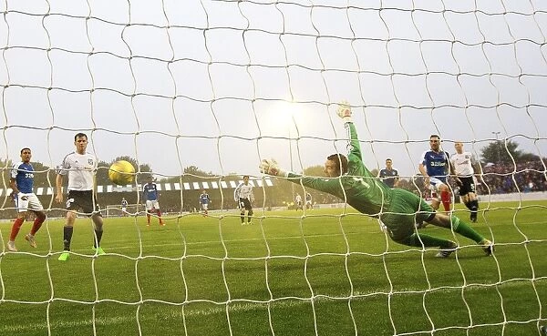 Nicky Clark Scores Dramatic Winning Goal for Rangers in Petrofac Training Cup Against Ayr United