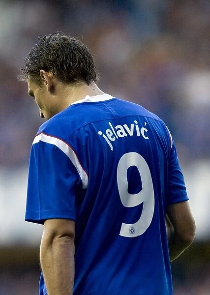 Nikica Jelavic Scores Historic First Goal for Rangers in UEFA Champions League Qualifier Against Malmo FF (0-1)