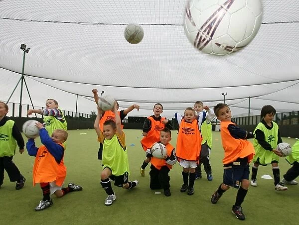 Nurturing the Next Generation: Rangers Football Club's October Soccer School, East Kilbride