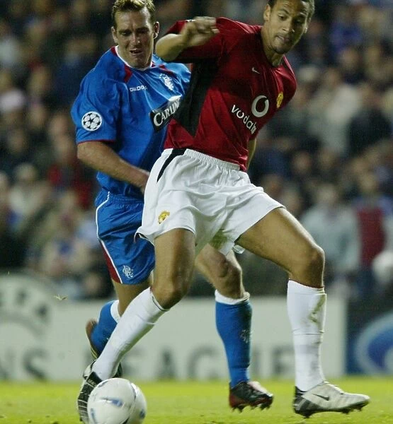 Old Firm Derby: Rangers vs Manchester United - A 1-0 Victory for Manchester United (22 / 10 / 03)