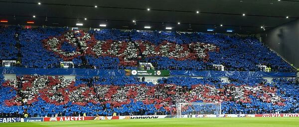 Passionate Rangers Fans Unite: Europa League Showdown at Ibrox Stadium