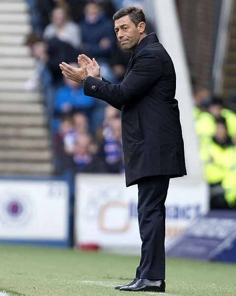 Pedro Caixinha Celebrates at Ibrox: Rangers Manager Leads Team to Victory in Ladbrokes Premiership and Scottish Cup