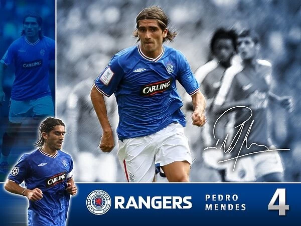 Pedro Mendes Framed Player Profile Print