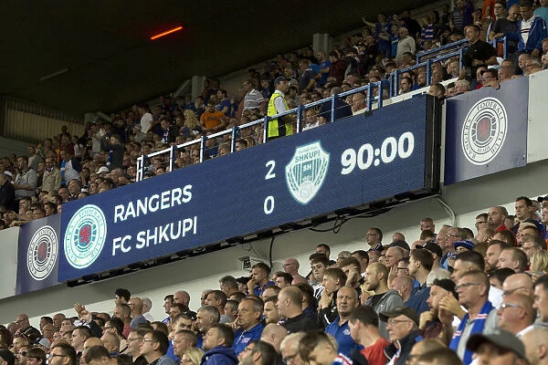 Rangers 1-0 FC Shkupi: Europa League First Qualifying Round - Ibrox Stadium: Victory at Home