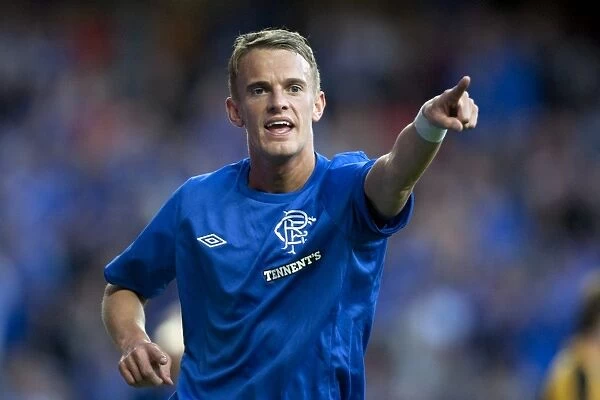 Rangers 4-0 East Fife: Dean Shiels Goal Celebration in Scottish Communities League Cup First Round at Ibrox Stadium
