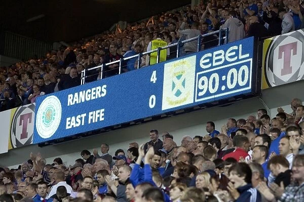 Rangers 4-0 East Fife: Triumphant Victory in the Scottish League Cup First Round at Ibrox Stadium
