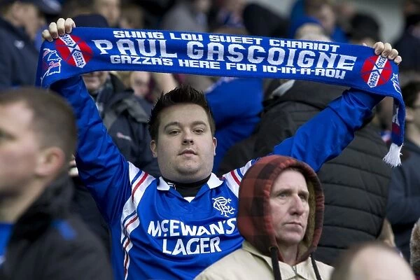 Rangers 4-0 Victory Over Queens Park: A Triumphant Fan's Day in the Broomloan Stand with a Paul Gascoigne Scarf