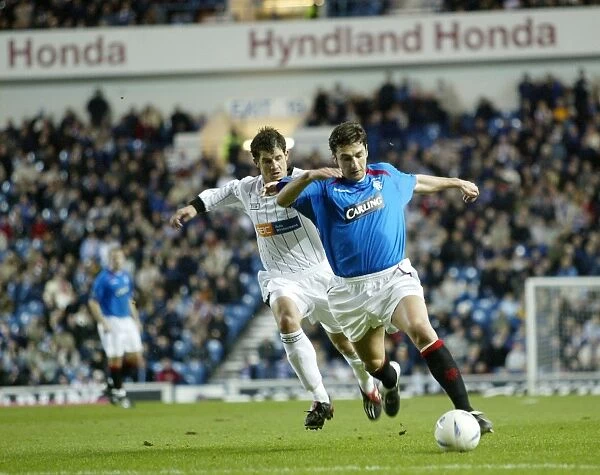 Rangers 4-1 Dunfermline: Zurab Khizanishvili's Stunning Goal (23 / 03 / 04)