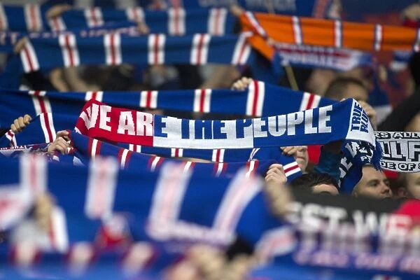 Rangers 7-0 Triumph: Euphoric Fans Raise Scarves at Ibrox Stadium
