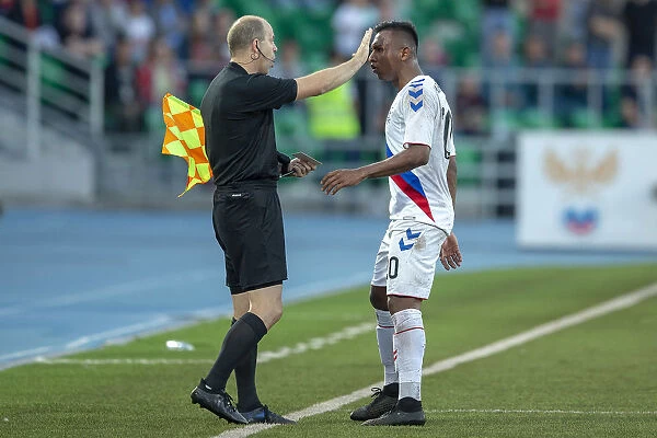 Rangers Alfredo Morelos: Controversial Clash with Linesman in UEFA Europa League Play-Off against FC Ufa