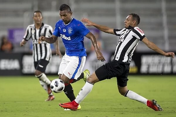 Rangers Alfredo Morelos: Dodging a Tackle in the Florida Cup Against Clube Atletico Mineiro