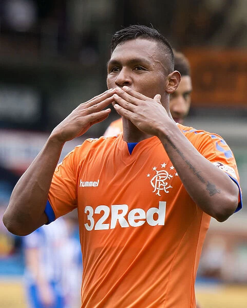 Rangers Alfredo Morelos Scores Brace at Rugby Park in Betfred Cup Match