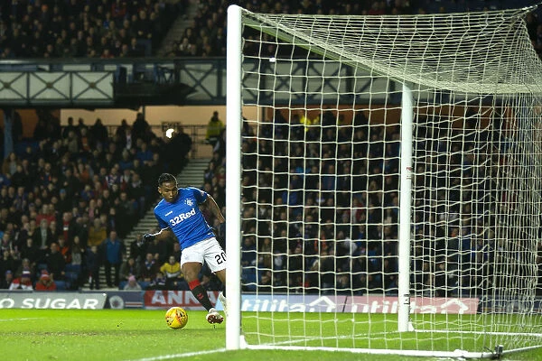 Rangers Alfredo Morelos Scores the Dramatic Winner in Scottish Cup Fifth Round Replay Against Kilmarnock at Ibrox Stadium