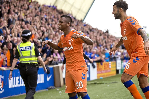 Rangers Alfredo Morelos Scores First Goal: Kilmarnock vs Rangers, Betfred Cup Second Round, Rugby Park