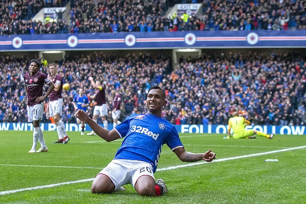 Rangers Alfredo Morelos Scores Stunning Goal: Ibrox Erupts in Triumph - Scottish Cup Victory (2003)