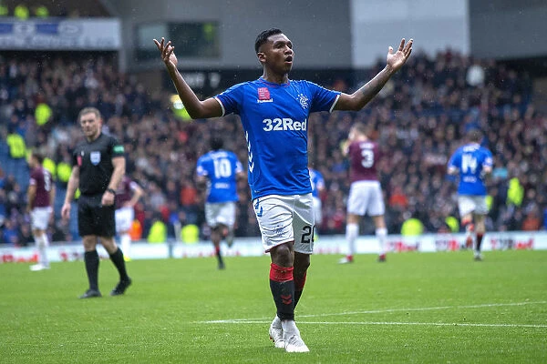 Rangers Alfredo Morelos Scores Stunning Goal Against Hearts at Ibrox