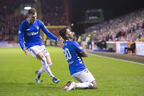 Rangers Alfredo Morelos Scores Stunning Goal Against Aberdeen in Scottish Premiership