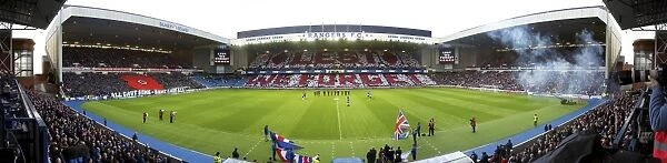 Rangers and Alloa Players Honor Remembrance Day with Silent Tribute at Ibrox Stadium: A Moment of Respect during the Scottish Championship Match