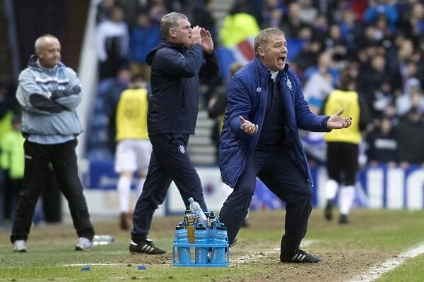 Rangers: Ally McCoist and Team Celebrate Historic 4-0 Victory Over Queens Park at Ibrox Stadium