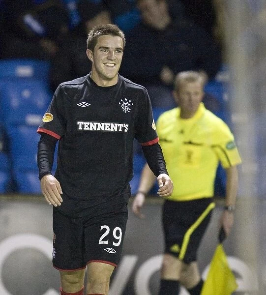 Rangers Andrew Little Scores the Second Goal: CIS Insurance Cup Quarter-Final vs Kilmarnock at Rugby Park