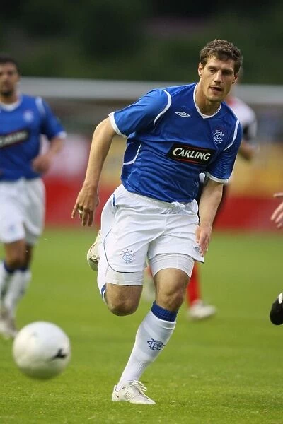 Rangers Andrius Velicka Scores the First Goal: Rangers Take Early Lead Against Clyde (0-1)