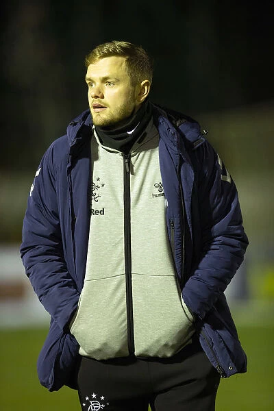 Rangers Andy Firth in Action: Cowdenbeath vs Rangers - Scottish Cup Fourth Round