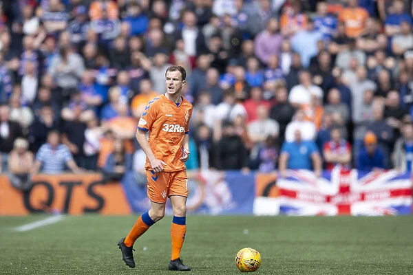 Rangers Andy Halliday in Action at Kilmarnock's Rugby Park - Scottish Premiership
