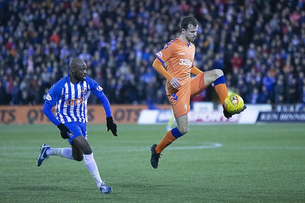 Rangers Andy Halliday in Control at Rugby Park: Fifth Round Scottish Cup Clash vs Kilmarnock