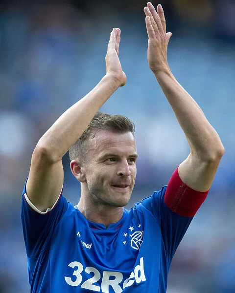 Rangers Andy Halliday Pays Tribute to Fans: A Heartfelt Salute at Ibrox Stadium (Scottish Cup Winning Moment)