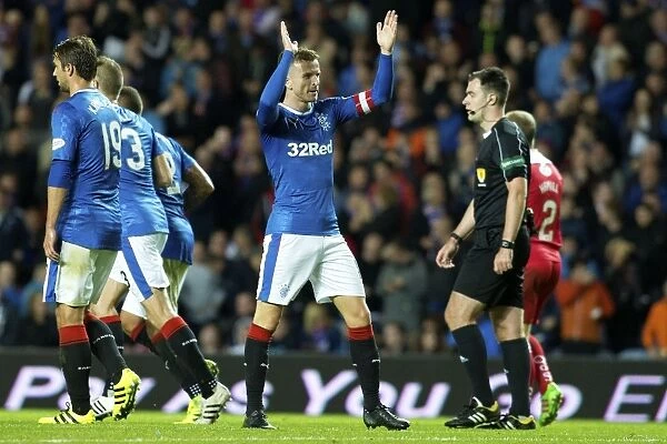 Rangers Andy Halliday Scores Thrilling Betfred Cup Quarterfinal Goal vs. Queen of the South at Ibrox Stadium
