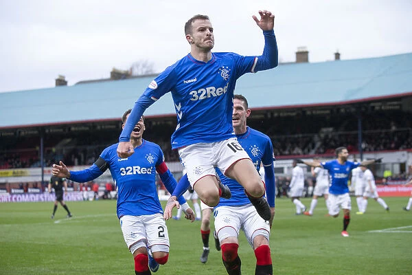 Rangers Andy Halliday: Scottish Premiership 2023 - Stunning Free-Kick Secures Victory at Dens Park