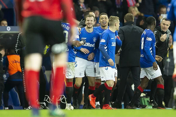 Rangers: Andy Halliday's Euphoric Moment - Fifth Round Replay Goal vs. Kilmarnock at Ibrox Stadium (Scottish Cup)